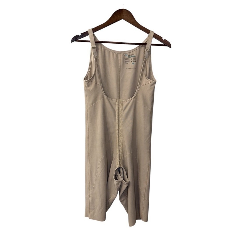 Marena Recovery Reinforced Girdle women's 2XL shorts suspenders post op molded
